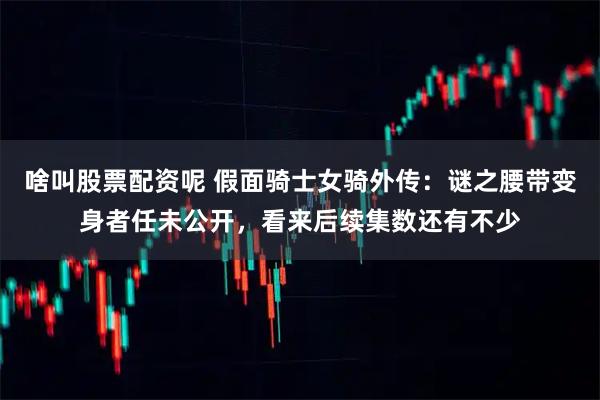 啥叫股票配资呢 假面骑士女骑外传：谜之腰带变身者任未公开，看来后续集数还有不少