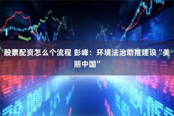 股票配资怎么个流程 彭峰：环境法治助推建设“美丽中国”