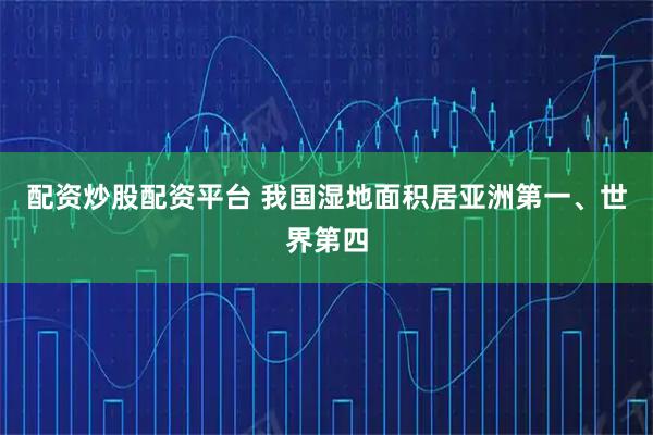 配资炒股配资平台 我国湿地面积居亚洲第一、世界第四