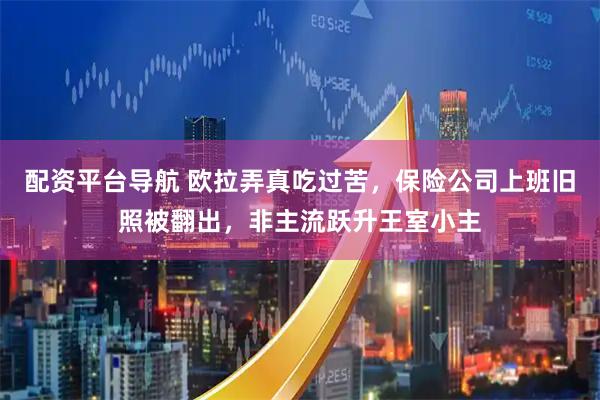 配资平台导航 欧拉弄真吃过苦，保险公司上班旧照被翻出，非主流跃升王室小主
